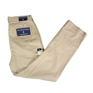 VTG NWT Polo Ralph Lauren Pants Mens 34x34 Light Khaki Prospect Chino Deadstock